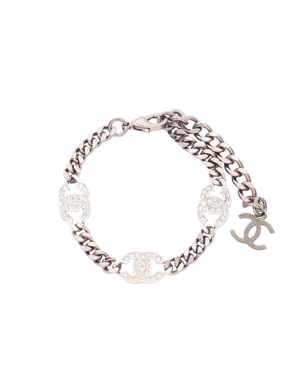 Chanel B21A Coco Mark Bracelet Bangle #339383C86B